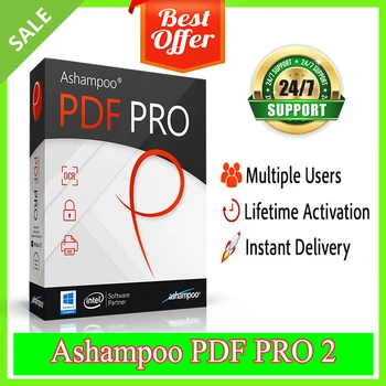 

Ashampoo PDF Pro 2 manage edit convert PDF to doc, epub, JPG, HTML, Word, OCR WINDOWSFOR LIFETIME