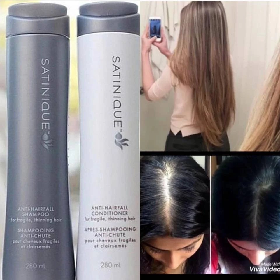 Shampoo E Condicionador Satinique Anti Queda Amway Pronta Entrega - Hair  Loss Product Series - AliExpress