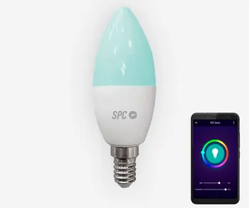 

SPC 6107B LED BULB WI-FI SMART LIGHT DIMMABLE RGB CONTROLLABLE REMOTELY WITH MOBILE APP