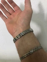 PULSERAS CON abalorio de acero inoxidable para hombre y mujer, joyería a la moda, brazalete corporal, precio al por mayor, novedad de 2019