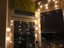 String-Lights Curtain Droop Icicle Outdoor-Decoration Christmas Garden Party 220V Drop-5m