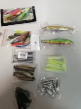Floating Wobbler Crankbait-Tackle Fishing-Lure Minnow Hard-Bait Treble-Hooks Swimbait