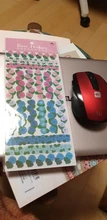 Mr. Paper-pegatinas de hoja lisa, 8 diseños, 1 unidad/bolsa, estilo Ins, Serie de lenguaje de flores, cuentas de mano creativas, Material de decoración DIY