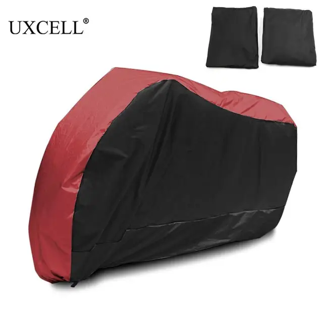 US $10.35 Uxcell Motorcycle Cover Universal Outdoor Uv Protector for Scooter Waterproof Bike Rain Dustproof C