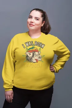 

Angemiel Wear I Was Born Yellow Women Sweatshirts