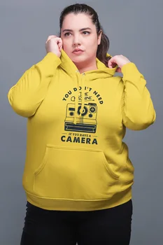 

Angemiel Wear Yellow Women 'S Hooded Sweatshirt