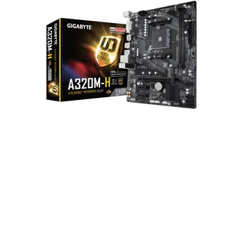 

Gigabyte GA-A320M-H base plate Socket AM4 Micro ATX AMD A320