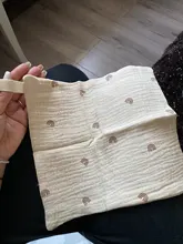 5 uds Toalla de Cara de Bebé de tela de toalla de baño del bebé del pañuelo de algodón Burp paño suave y absorbente gasa jardín paño o 1 Uds