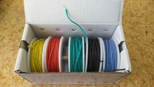 Wire-Cable Copper-Line Electrical-Wire DIY Flexible Silicone 20/18awg 5-Color Mix-Box