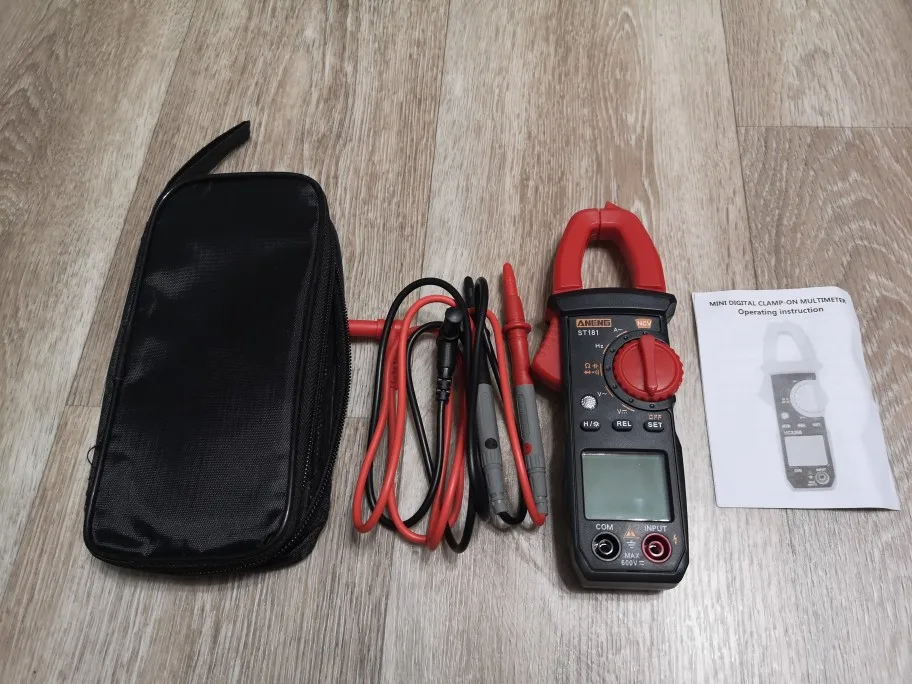 Отзыв о товаре ANENG ST181 токовые клещи DCAC тик ток клещи мультиметр мультиметр с клещами  4000 отсчетов тестер клещи токовые цифровой мультиметр Амперметр Тест напряжения er  усилитель Гц Емкость NCV Ом Тест токоизмеритель клещи от пользователя T***a