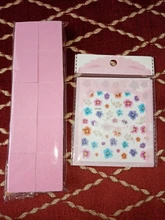 10 unids/lote lijado de archivo 100/180 doble tope de lijado de bloque Mini Durable de pulido manicura herramientas JI1824