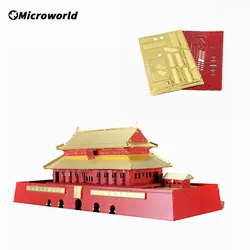 Microworld – Puzzle 3D en métal pour hommes, modèles de constructions, Kits de bricolage, découpés au Laser, jouets éducatifs, cadeaux pour adultes 
