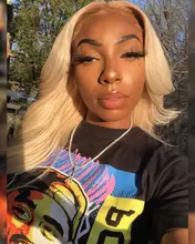 Beaufox-mechones Rubio 613 con cierre, cuerpo brasileño ondulado, 3 mechones con cierre, extensiones de cabello humano mechones Remy