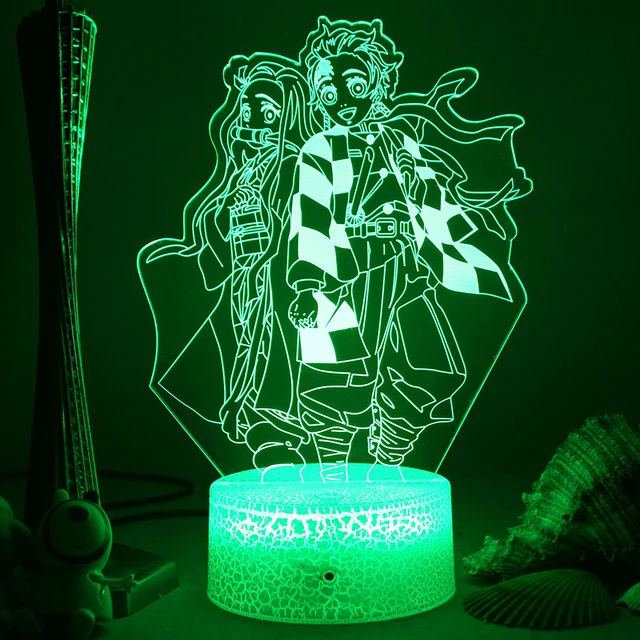 Anime Led Lamp Demon Slayer Kimetsu No Yaiba Zenitsu Agatsuma Anime Lights  for Bedroom Decor Birthday Gift Manga Gadget Zenitsu - AliExpress