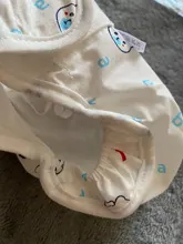 Pañal de tela lavable para bebé, cubierta impermeable con dibujos animados, de algodón, pañal de tela reutilizable, para recién nacido