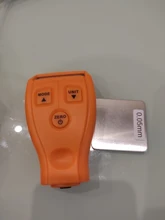 GM200-Medidor de espesor de pintura, película ultrasónica, Mini medidor de revestimiento de coche, Manual de usuario en inglés y ruso