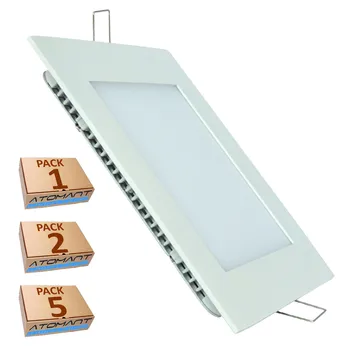 

LED ATOMANT®18W 1600LM square LED Panel Downlight cut 205x205mm a ++ lighting lights home decor living room kitchen