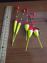 Flotador de espuma para pesca en hielo, conjunto de boya para carpa, accesorios de aparejos de pesca, tamaño 1g 2g 3g, 5 unids/lote