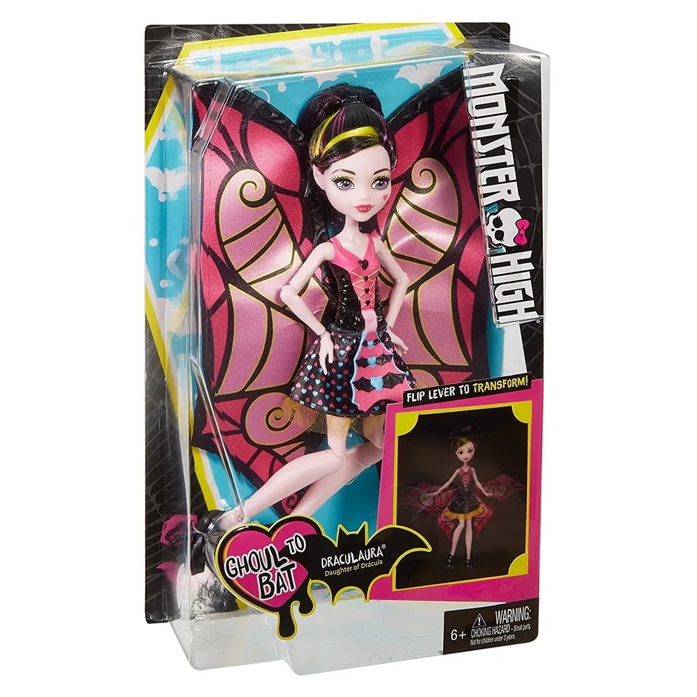 Кукла Monster High Дракулаура- Превращения