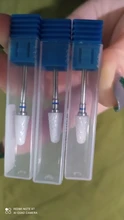 Fresas para manicura, taladro de cerámica para uñas, accesorios para máquina de manicura, limas eléctricas para uñas