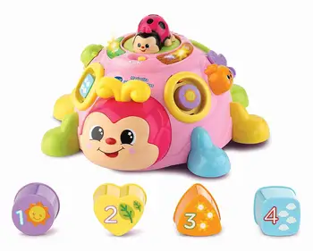 

Ladybug steps and pink shapes toy