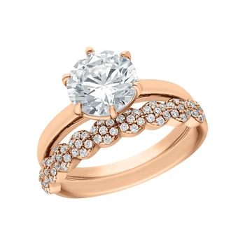 

Silver ring with sieve and cubic zirconium sunlight sample 925