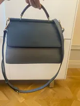 FOXER-Bolso cruzado de cuero auténtico para mujer, bolsa de hombro de gran capacidad para oficina, para Otoño e Invierno