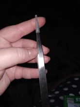 Vetus-Pinzas profesionales para pestañas, de acero inoxidable, antiestáticas, para extensión de pestañas postizas