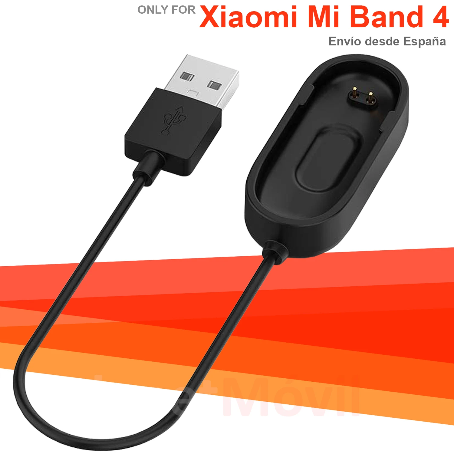 Chargeur Compatible Xiaomi Mi Band 4 MiBand4 feeder to USB with cable 20cm