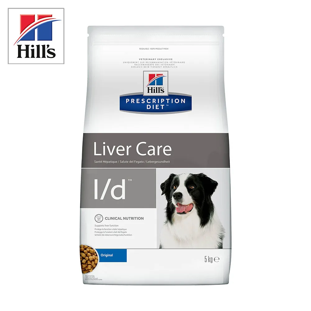 Сухой диетический корм для собак Hill's Prescription Diet l/d Liver Care при заболеваниях печени, 5 кг