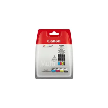 

Canon CLI-551 C/M/AND/BK Multipack