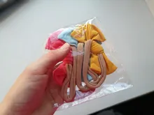 3 unids/set diademas de bebé para Recién Nacido pelo lindo bebé arco flor elástico lazo artículo para la cabeza y regalos de los niños pelo accesorios