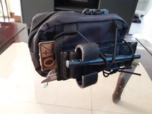 Bolsa Molle con extensión de bolsillo para cinturón táctico, riñonera para herramientas, teléfono móvil y artículos de primeros auxilios, de color negra, muy vendido