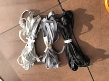 Cinta de sesgo de poliéster satinado para manga corta, cordón de 3mm de diámetro, paquetes pequeños de 5 metros, material de costura artesanal hecho a mano