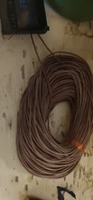 Cable de calefacción de fibra de carbono, cubierta de goma de silicona mejorada, 33 Ohm/m 3mm, 100 metros