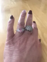 Anillo de boda ovalado de circonia cúbica para mujer, joyería 925 anillos de plata esterlina, luz rosa, blanca, azul champán