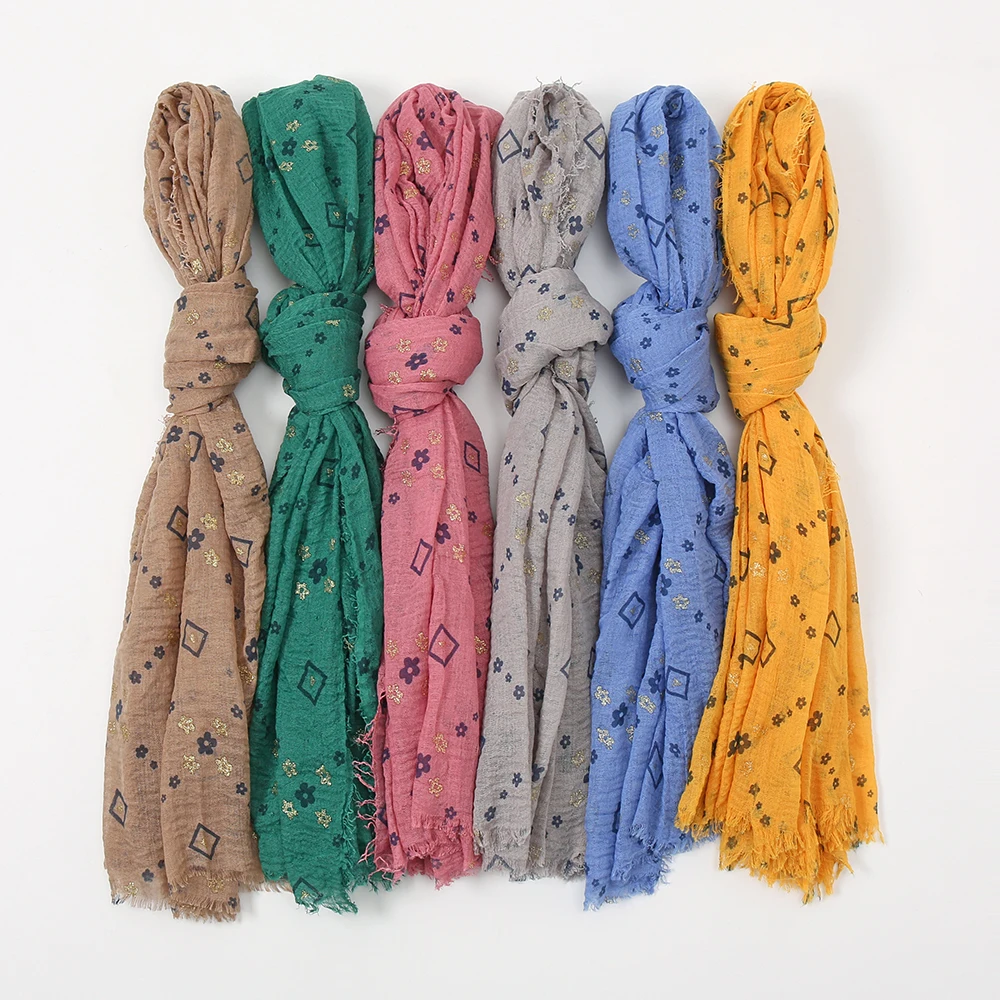 Рисунок 3 - Женский хлопковый шарф со складками