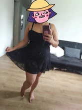 Swimwear Women Skirt Monokini Black Plus-Size Sexy with Bathsuit XXXL Mush