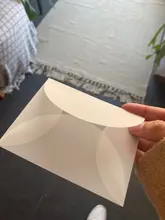 40 unids/lote Semi-transparente de papel de ácido sulfúrico sobres para DIY tarjeta postal tarjeta/tarjeta de invitación de la boda de embalaje de regalo