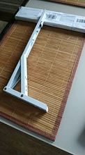 NAIERDI-Soporte ajustable pesado de montaje en pared, ángulo de plegado triangular, para banco, mesa, estante, mueble, hardware, 2 uds.