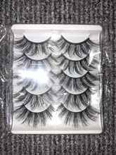 SEXYSHEEP-pestañas postizas 3D de visón, pestañas largas naturales/gruesas, útiles de extensión de belleza, 5 pares