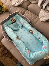 Cuna de bebé extraíble, cama de nido, cuna de protección, amortiguador, cuna de viaje para recién nacido