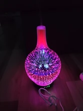 Diffuser-Mist-Maker Aroma-Diffuser Air-Humidifier Firework Essential-Oil Glass Ultrasonic