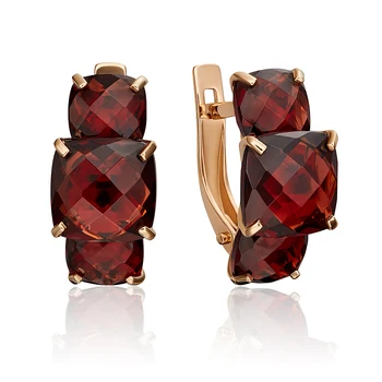 

Gold 585 silver earrings, brand platinum, item No. 02-4556-00-204-1110-46