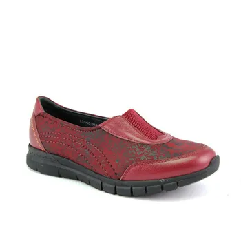 

Forelli Women Sports Shoes Burgundy Genuine Leather 29443 Türkiye'de Manufactured Sneaker Slipper Sandal Anatomical Shoes Expert