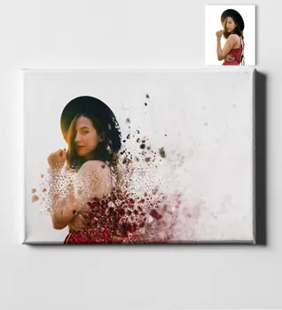

Personalized Dispersion Design Canvas Print (50x70 cm.) 2