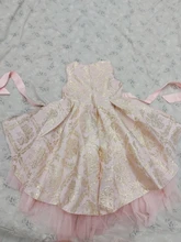 Vestido de flores con bordado vintage para niña pequeña, ropa de ceremonia con tutú, traje elegante de fiesta, vestidos de princesa para niña, moda para niño