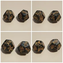 Acrylic Dice Couple Gift Love-Game-Toy Erotic Fun 4PCS