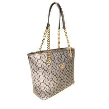 

Women's 5101 Sterling Silver Lady Hand Bag 19 V69 ITALIA 5101 Model High Quality PU Made in Turkey