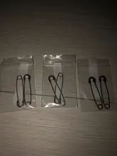 Pendientes de acero inoxidable con broche Punk para mujer y hombre, diseño único, clip de papel, pendientes de moda con perno, Piercing Rock